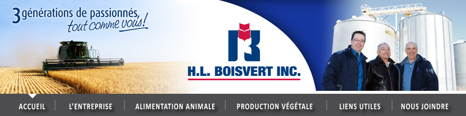 H.L Boisvert inc. - Alimentation animale et production végétale